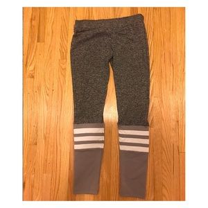 Bombshell sportswear gray sock legging size large